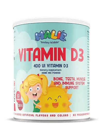 MALIE Vitamin D3 v prahu