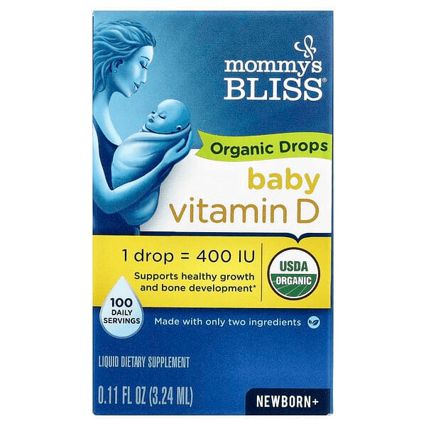Mommy's Bliss Organic Baby Vitamin D Drops