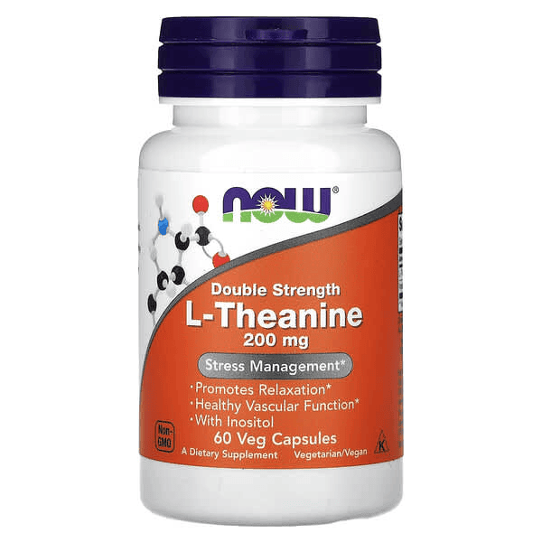 NOW Foods L-Theanine, Double Strength
